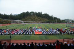 野寨中学第十届文体艺术节开幕式掠影